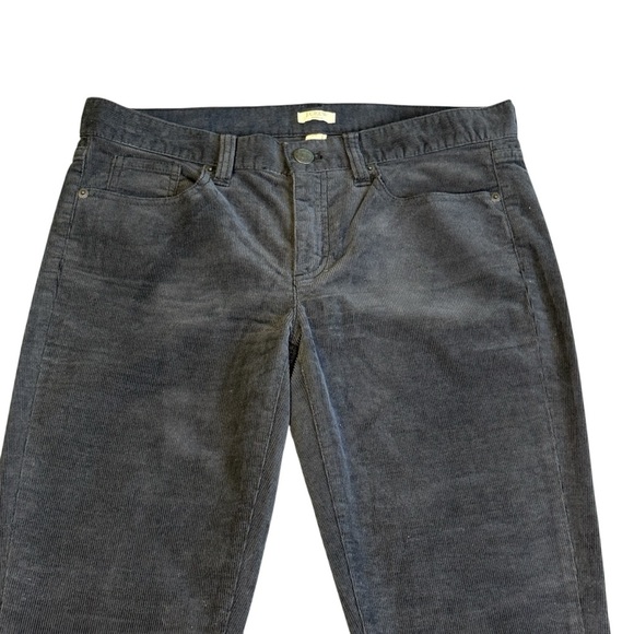 J. Crew 9” Mid- Rise Skinny Corduroy Pants. Dark Blue Size 28 #1784 - Picture 3 of 6